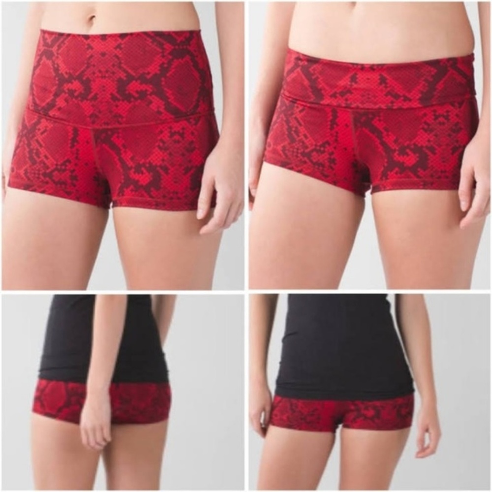 Lululemon boogie shorts (Roll down) size 10.
